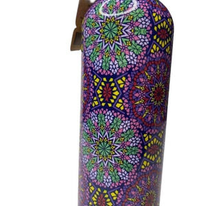 NWT 750ml Water Bottle Purple Mosaic